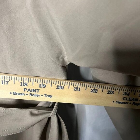 Mango Wanna Oversize Trench Coat Beige Ecru Women’s M - Picture 9 of 16